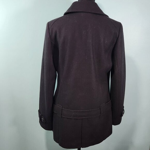 American Rag Black Wool Hooded Peacoat Large
Lot M - Picture 2 of 7